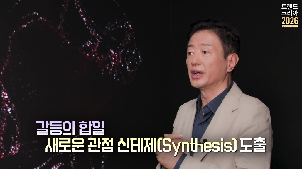 갈등의 합일 새로운 관점 신테제 도출